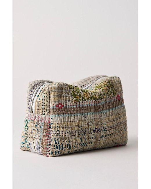 Free People Gray Jenna Bee Pouch