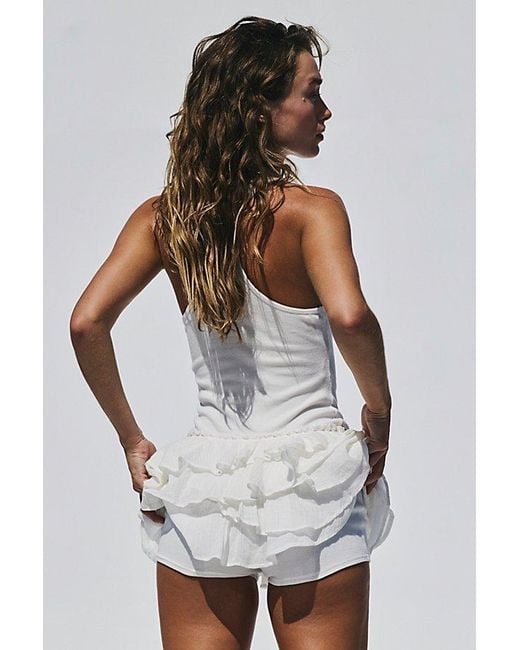 free-est Multicolor Beach Babe Romper By
