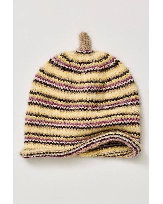 Free People Gray Candy Land Pixie Beanie