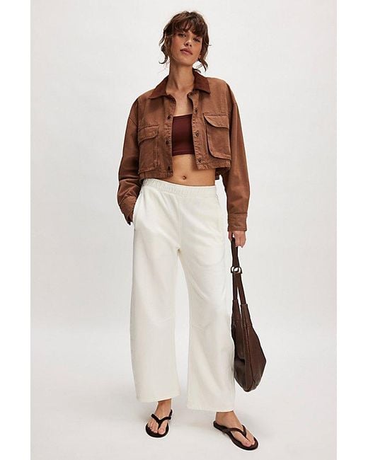 Citizens of Humanity White Miro Sweatpant
