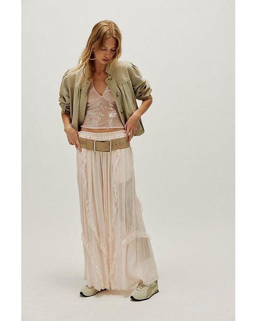 Intimately By Free People Brown Dance Til Dawn Halter Cami By