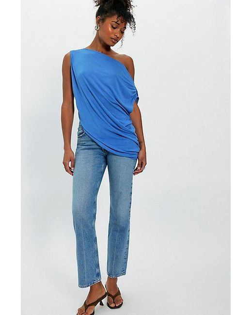 Free People Blue Cascadia Tunic