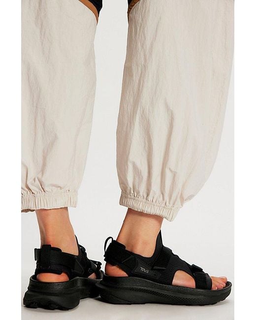 Teva Black Aventrail Sandals