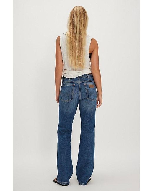 Wrangler Blue Wrancher Mid-Rise Bootcut Jeans