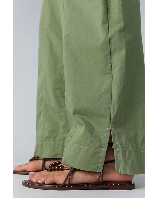 Vicenza Green Riviera Beaded Sandals By