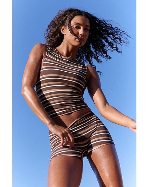 Stone Fox Brown Alba Surf Top