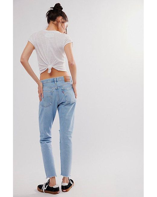 Levi's Blue 501 Skinny Jeans