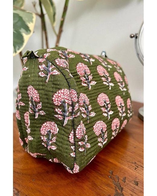 Be Deva Green Chandini Cosmetic Bag