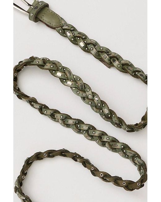 Free People Multicolor Sol Slim Stud Belt