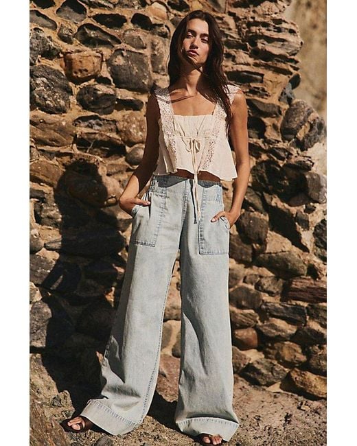 Intimately By Free People Multicolor Soft Launch Crop Top By