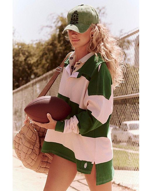Fp Movement Green Rugby Tunic Layer