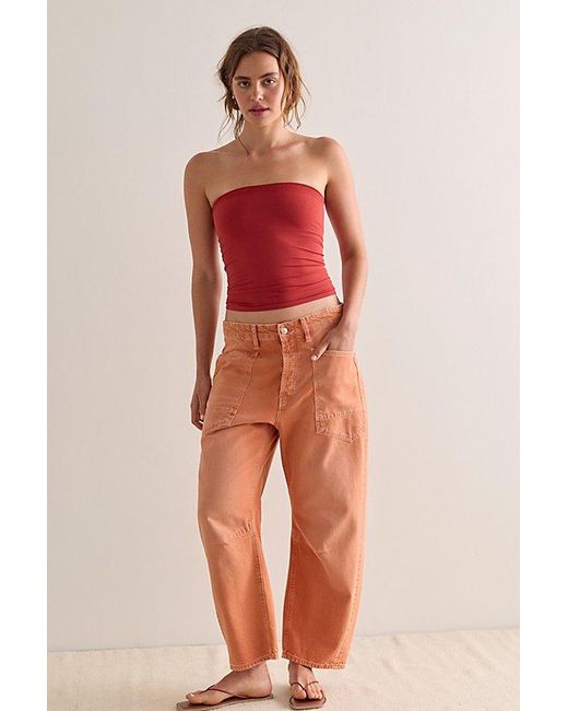 Intimately By Free People Red The Carrie Tube Top By