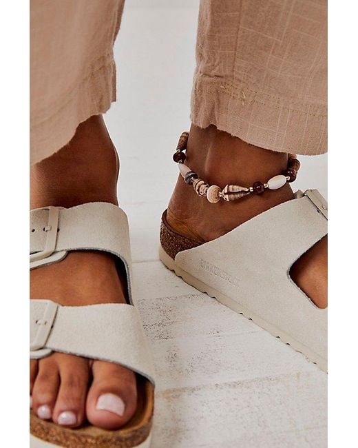 Birkenstock Gray Arizona Soft Footbed Sandals