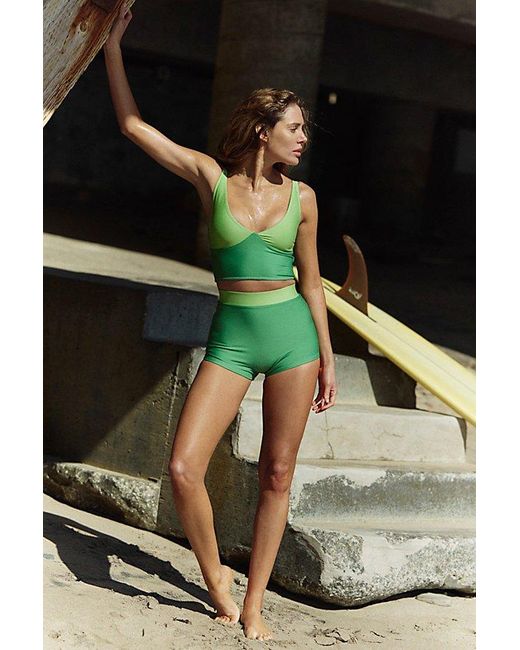 Inner Relm Green Smiletown Surf Shorts