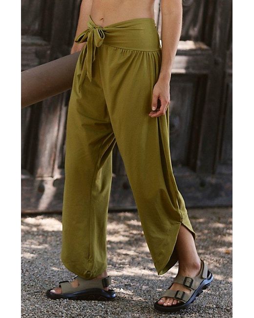 Fp Movement Green Retreat Yoga Pants