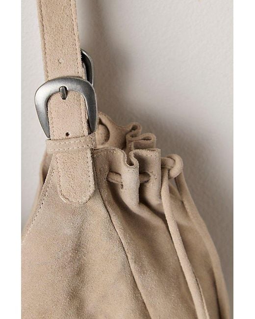 Free People Natural Serena Cinched Shoulder Bag