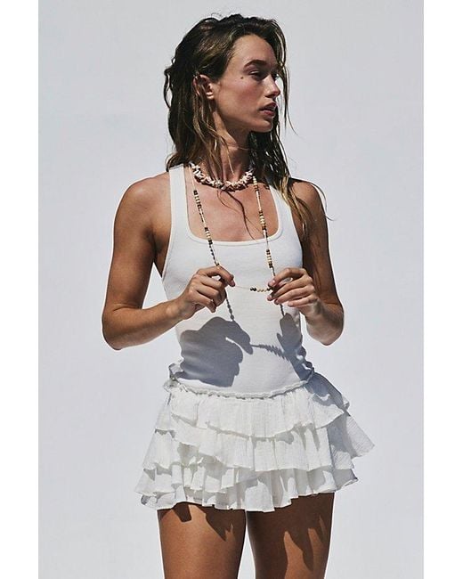 free-est Multicolor Beach Babe Romper By