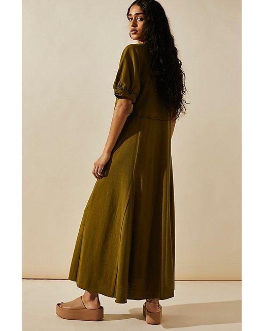 Free People Natural Brentwood Maxi