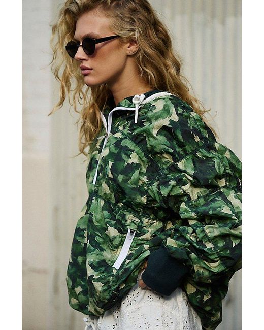 Fp Movement Black Happy Camper Printed Pullover