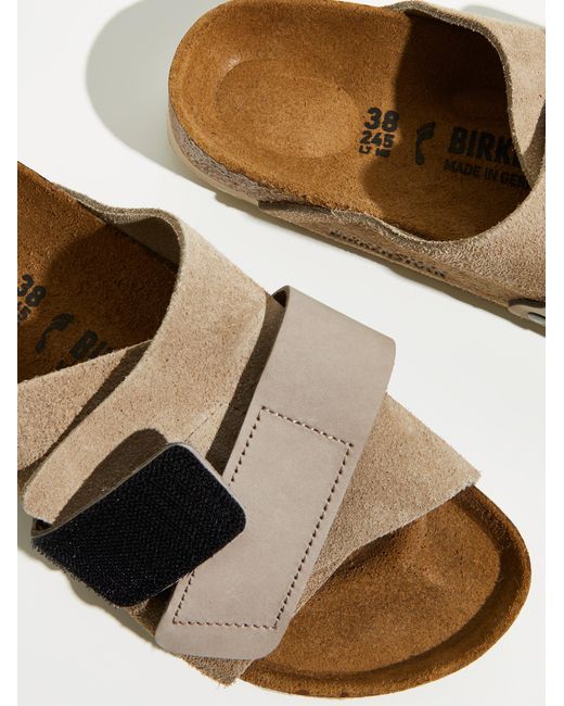 Free People Leather Kyoto Birkenstock Sandals | Lyst