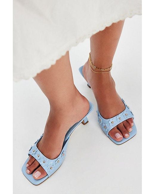 Billini Multicolor Tessie Vegan Kitten Heels By