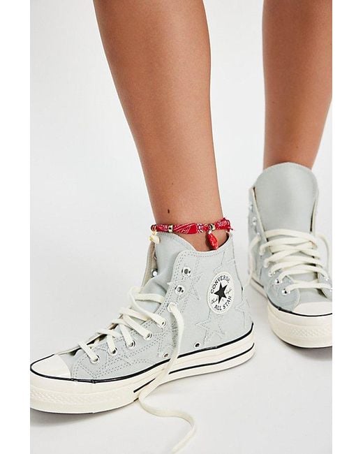 Converse White Chuck 70 Celestial Hi-Top Sneakers