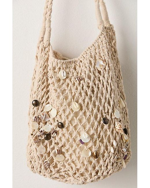Free People Natural Isle Of Dream String Tote