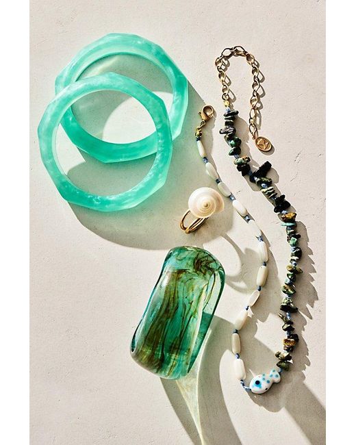 Free People Red Getting To Know You Bangle