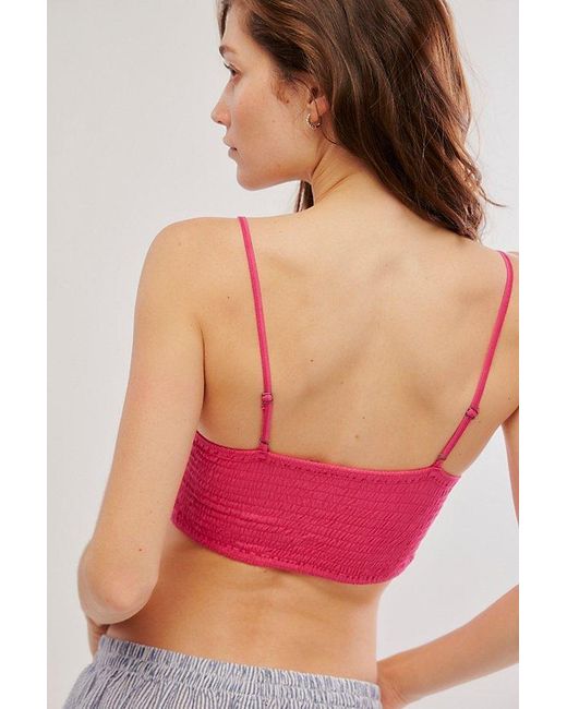 Intimately By Free People Pink Amina Bralette