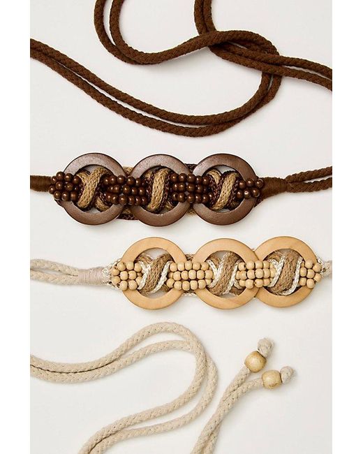 Free People Multicolor Coastal Core Wrap Belt