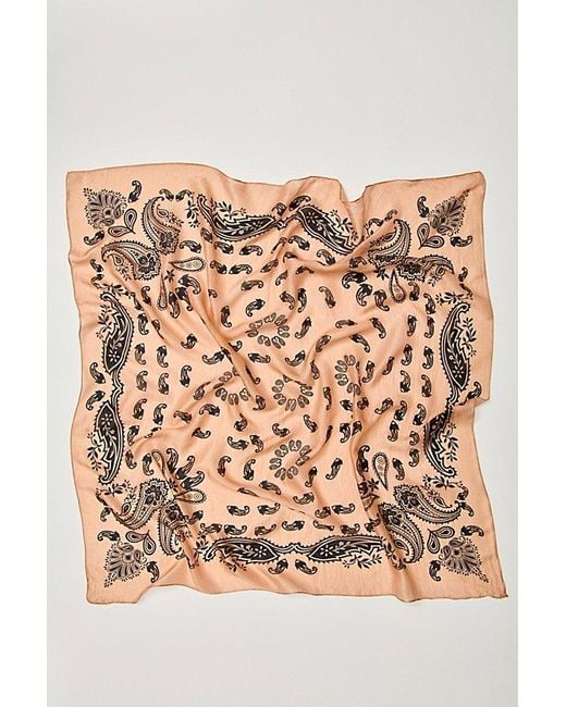 Free People Multicolor So Silk Printed Bandana