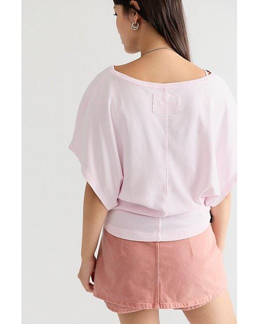 Free People Pink My Element Tee