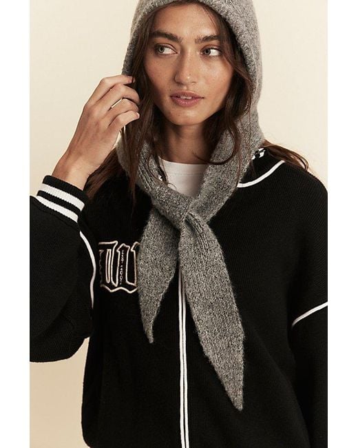 Free People Black Bala Bonnet
