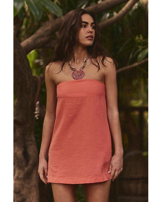 free-est Green Essentially The Best Cotton-Linen Mini By