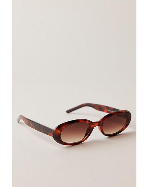 Free People Multicolor Stella Round Sunglasses