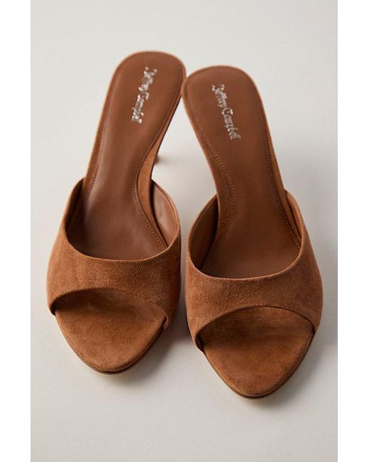 Jeffrey Campbell Green Gemma Kitten Heels By