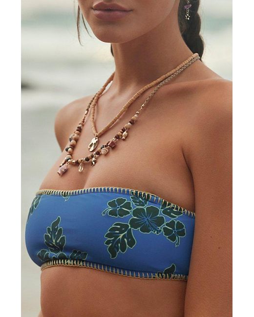 It's Now Cool Blue The Bandeau Top