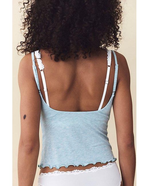 Intimately By Free People Blue Soft Company Cami