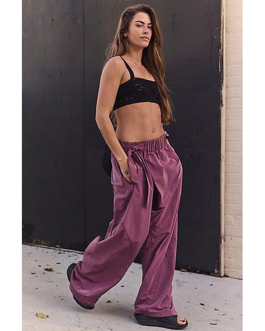 Free People Brown One More Time Wide Leg