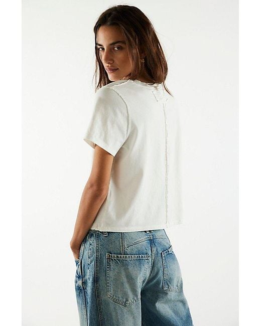 Free People Gray We The Free Everyday Tee