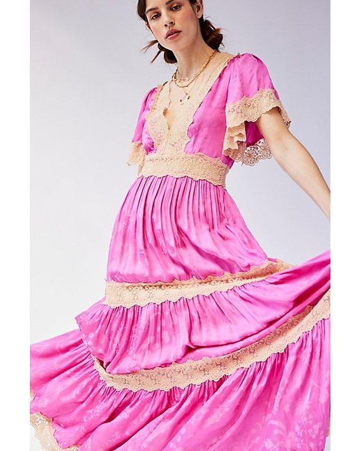 Spell Pink Ocean Gown