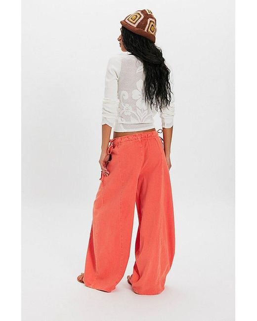 free-est Red Sun Dazed Pants By