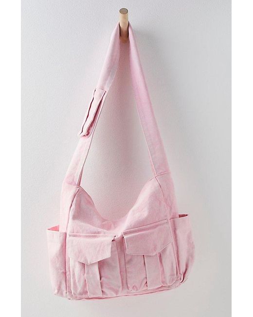 Free People Pink Hive Carryall