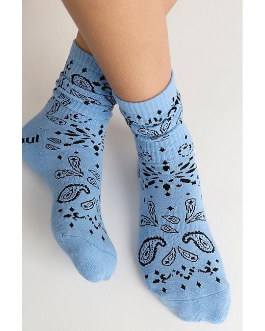 DOUBLESOUL Blue Rodeo High Socks