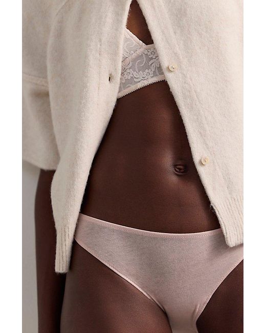 Only Hearts Brown Simply Organic Cotton French Bikini Undies