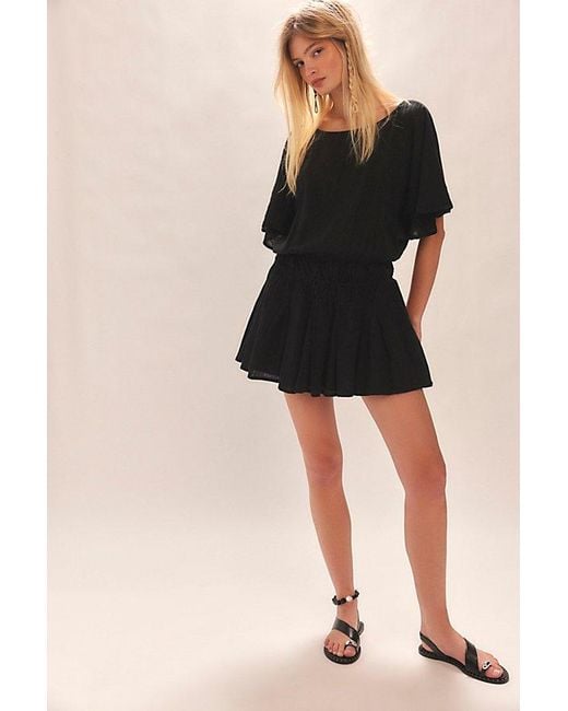 free-est Blue Sutton Mini Dress By