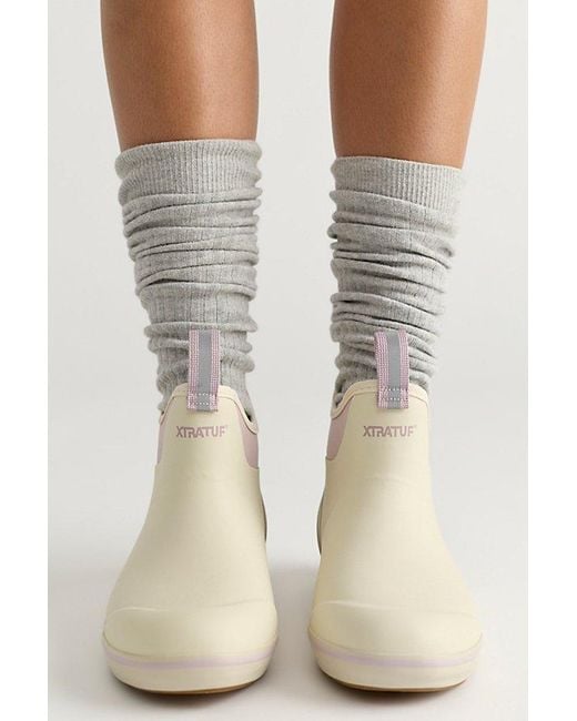 XtraTuf White Ankle Deck Boots Shoe