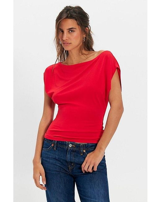geel Red Fletcher Top