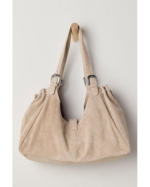Free People Natural Serena Cinched Shoulder Bag