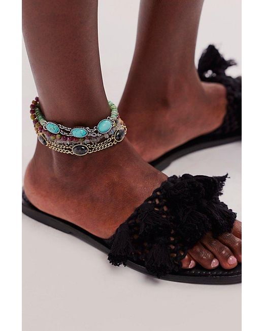 Seychelles Brown Tulum Tassel Sandals